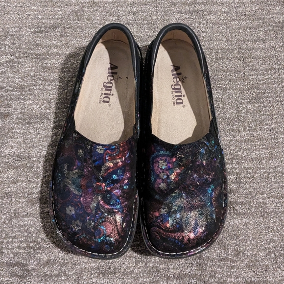 Alegria PG Lite Deb Flora Nova Leather Clogs - Picture 3 of 9